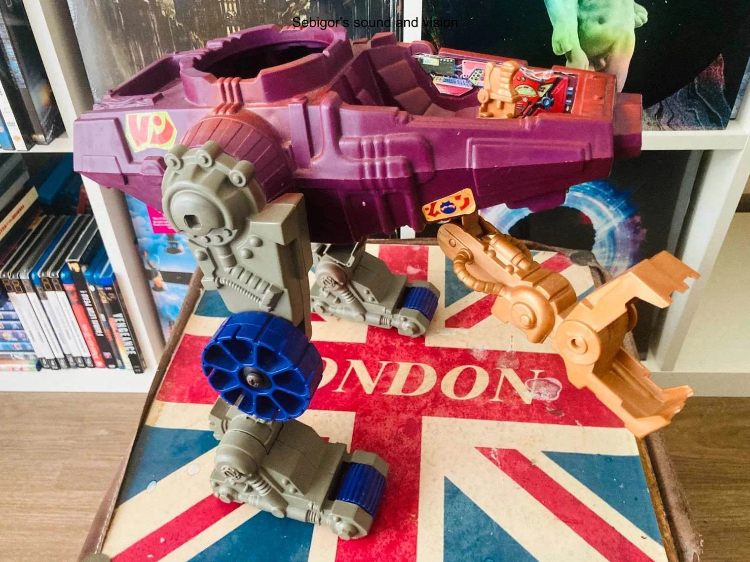 Jouet vintage MOTU Les maîtres de l’univers Terrorclaw.